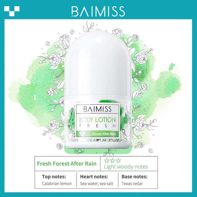 Lăn khử mùi cơ thể 24h BAIMISS nội địa trung | BigBuy360 - bigbuy360.vn