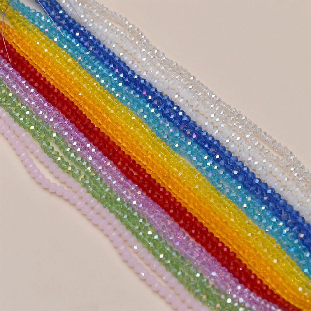 Vòng cổ Mặt Kính Có Lỗ Xỏ Hạt Làm Trang Sức Thủ Công DIY