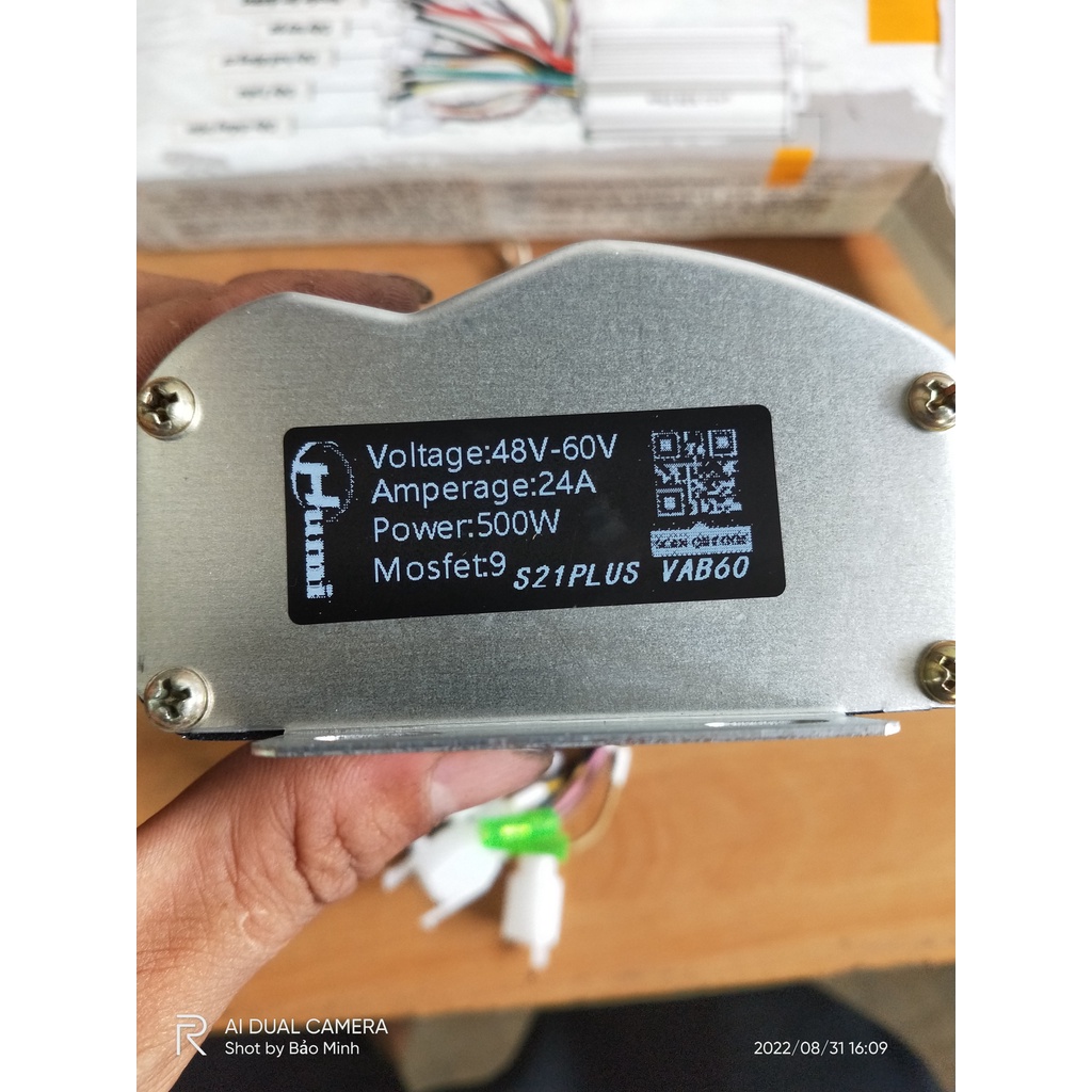 Ic 500W, 9 mosfet điều tốc xe đạp điện S21 Plus 48-60V 3in1 HUMI