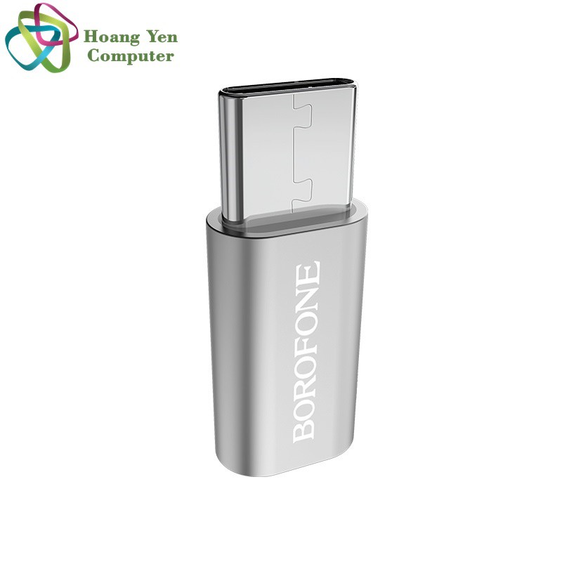 Đầu Chuyển Cho Cáp Sạc Borofone Micro Usb ra Type C / Lightning - BH 12 Tháng Chính Hãng