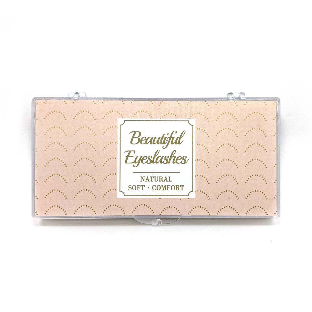 QQMALL Hộp Lông Mi Giả 180 Cụm Tự Nối Mi Tự Nhiên