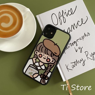 Ốp Lưng Girl Green iP [ TI STORE ]