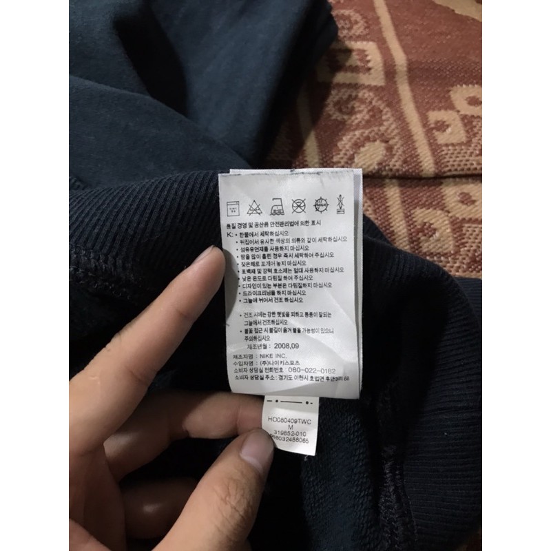 Áo thun dài tay Nike Sports màu xanh đen size M