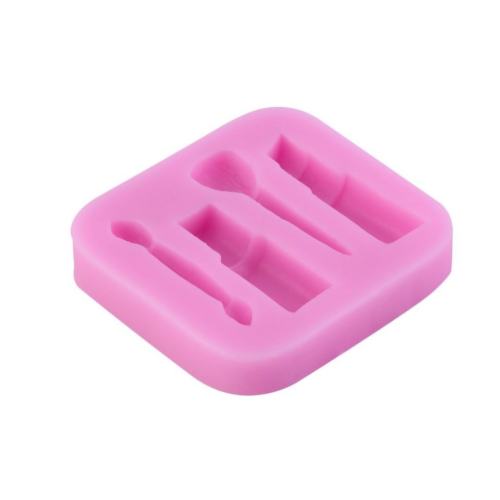 Khuôn Silicon Làm Kẹo Đường Hình Dụng Cụ Trang Điểm