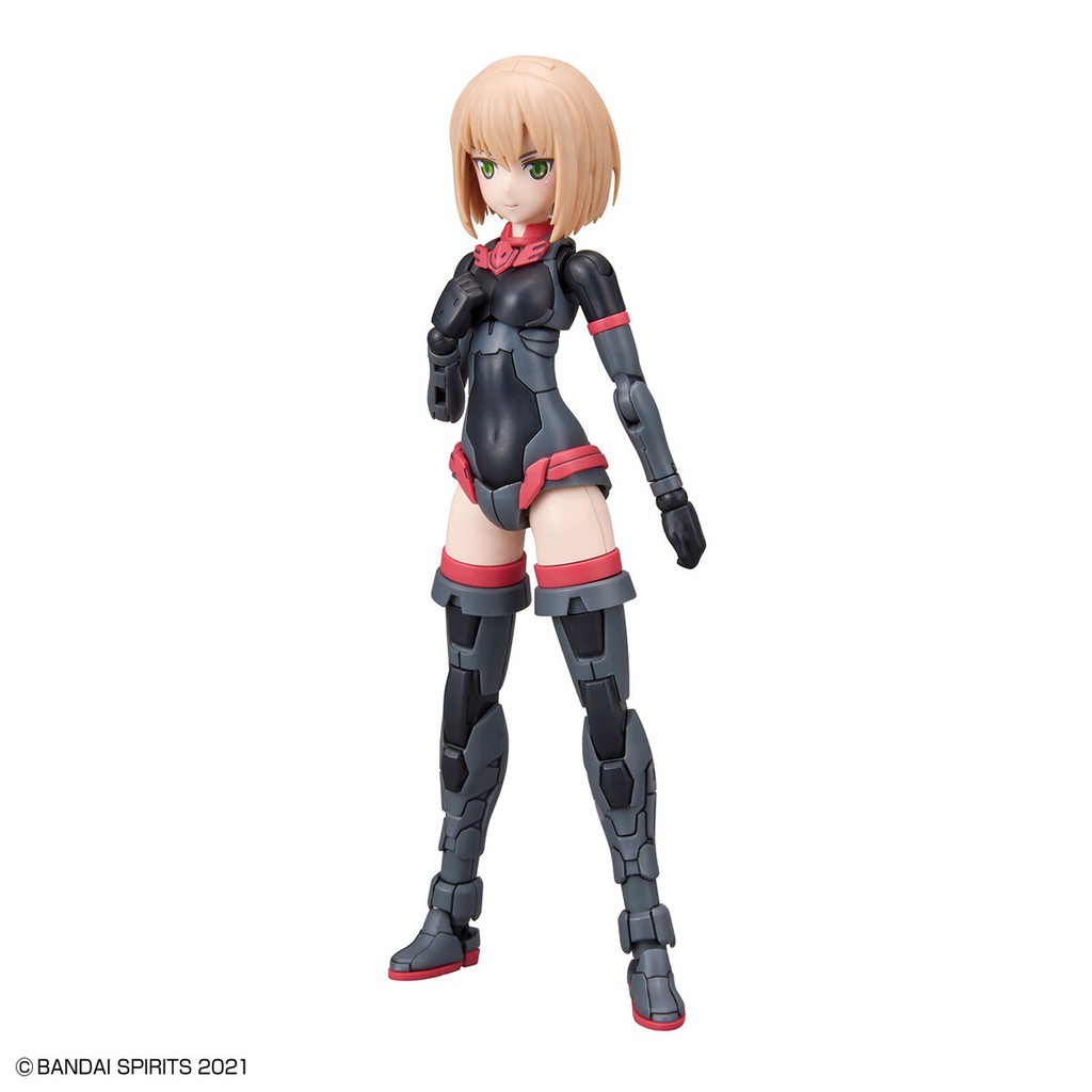 Mô Hình Lắp Ráp 30MS SIS-A00 Tiasha [Color B] 30 Minutes Sisters Bandai Đồ Chơi Anime Nhật