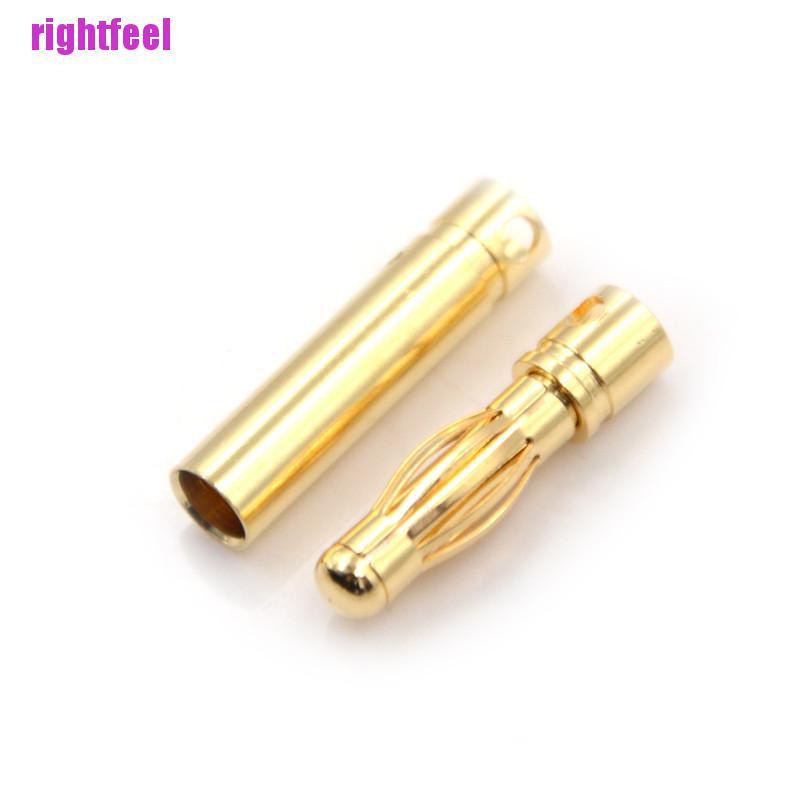 Bộ 10 Cặp Đầu Nối 4.0mm 4mm Cho Rc