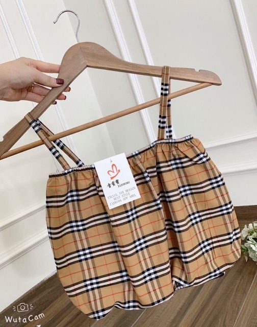 SET ÁO 2 DÂY KẺ BBR MIX QUẦN ỐNG SUÔNG | BigBuy360 - bigbuy360.vn