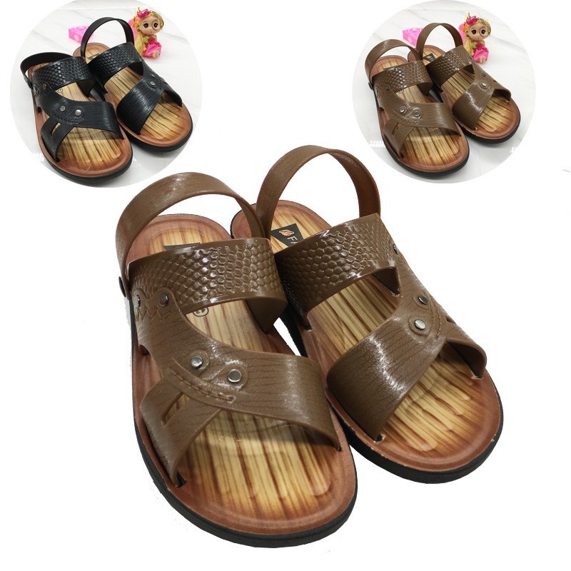 (Form Nhỏ) Giầy sandal nam Đế Sport siêu rẻ siêu êm - dép quai hậu học sinh