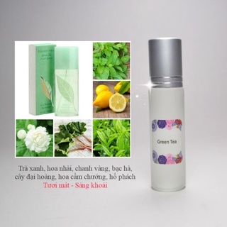 Tinh dầu nước hoa pháp green tea 10ml