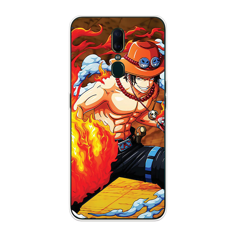 Ốp Lưng Oppo F7 F9 F11 Pro TPU mềm Case One Piece Ace