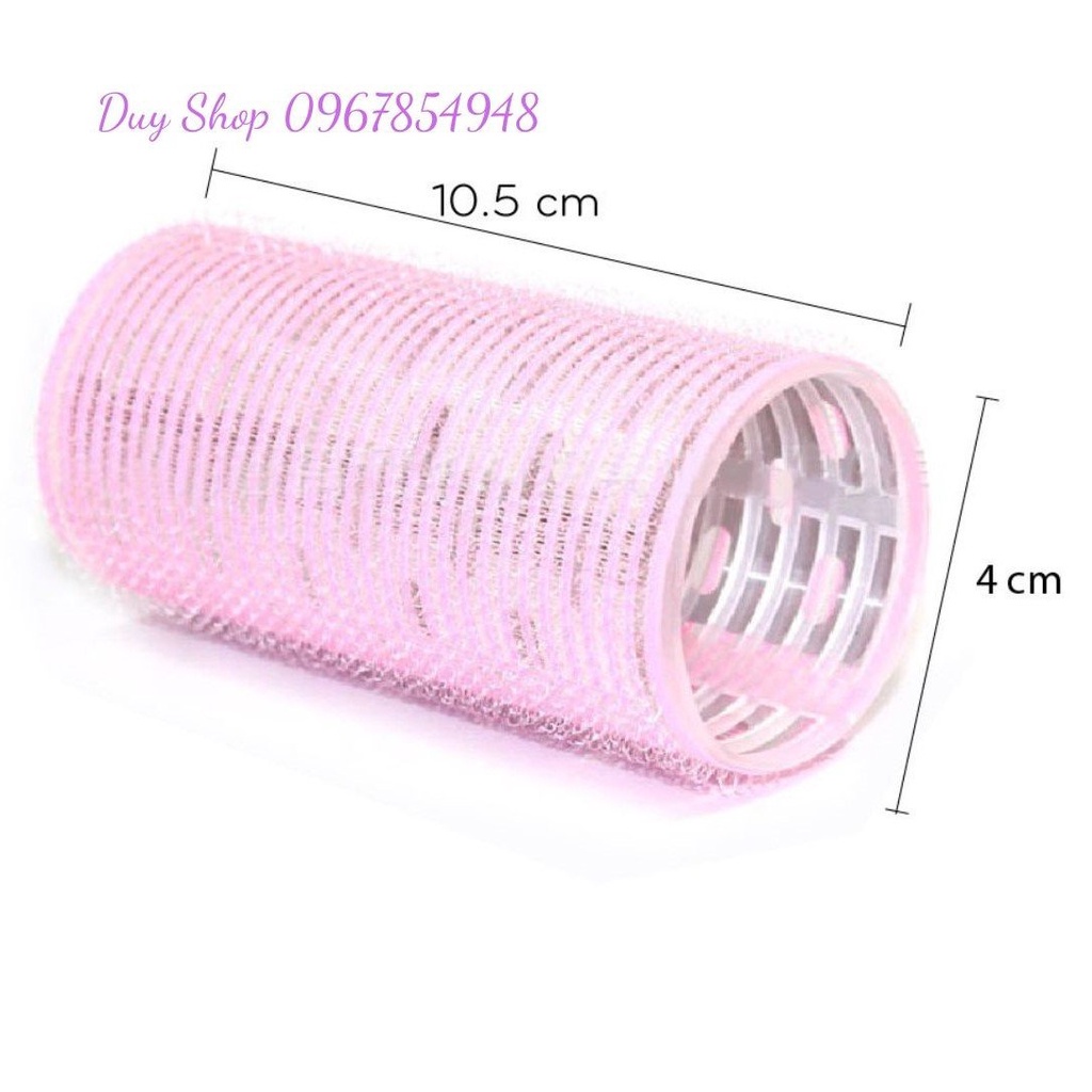 Lô Cuốn Tóc Hàn Quốc Lõi Nhôm cm Siêu To Dài Tự Dính Uốn Mái Dài Cỡ Lớn