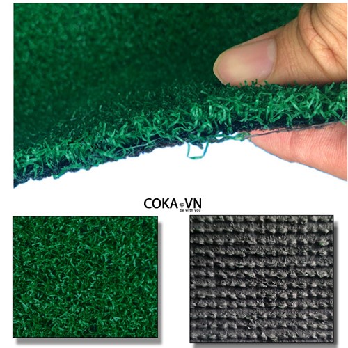 Thảm cỏ nhân tạo sân Golf: Chuyên dụng cho vùng Green sân golf, thảm tập, trang trí sự kiện, phòng Gym...Nhiều lựa chọn
