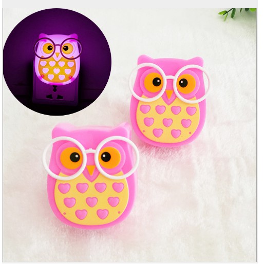 [ Giá Sỉ ] Đèn Ngủ Cảm Ứng Hình Cú Mèo Siêu Sáng - Siêu Cute