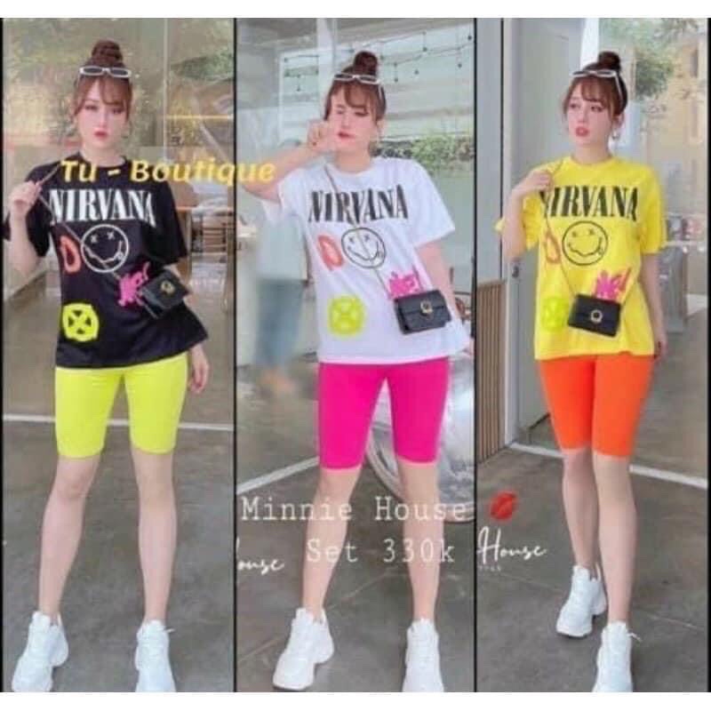 quần legging ngố lửng vải thun cotton sịn sò siêu co giãn