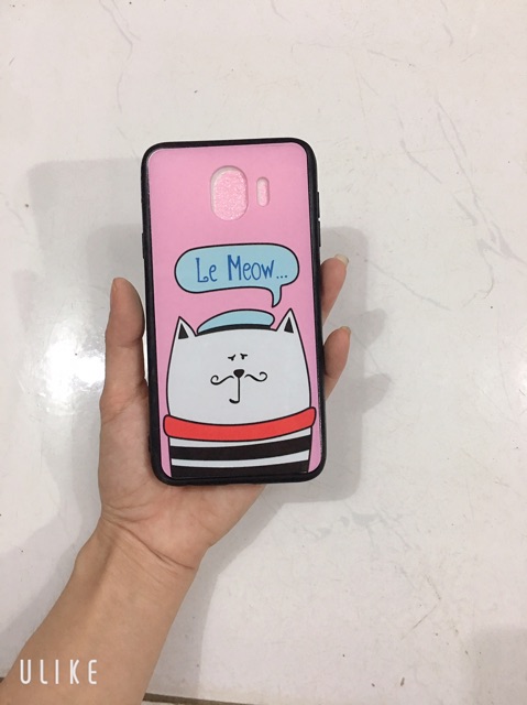 Ốp lưng mèo trắng sam sung J4