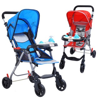Xe đẩy du lịch giá rẻ 7090w gọn nhẹ có bàn đồ chơi