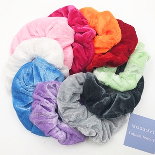 Dây Buộc Tóc Vải Satin Mềm 20 Màu