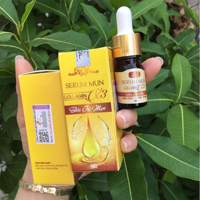 SERUM MỤN COLLAGEN X3 ĐÔNG ANH CHÍNH HÃNG