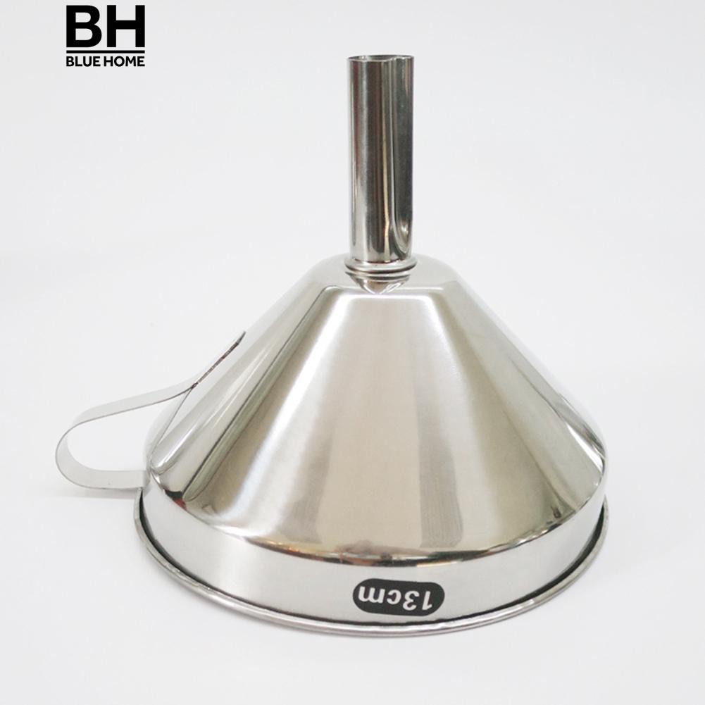 Phễu Inox 304 Hình Nón 11cm 13cm 15cm Ráo Dầu Tiện Dụng