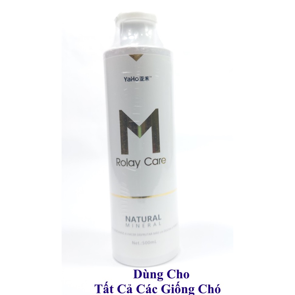 DẦU TẮM CHÓ MÈO THÚ CƯNG PET Yaho Royal Care Chai 500ml Chiết xuất từ thực vật Giúp lông mềm mượt Hương thơm tự nhiên