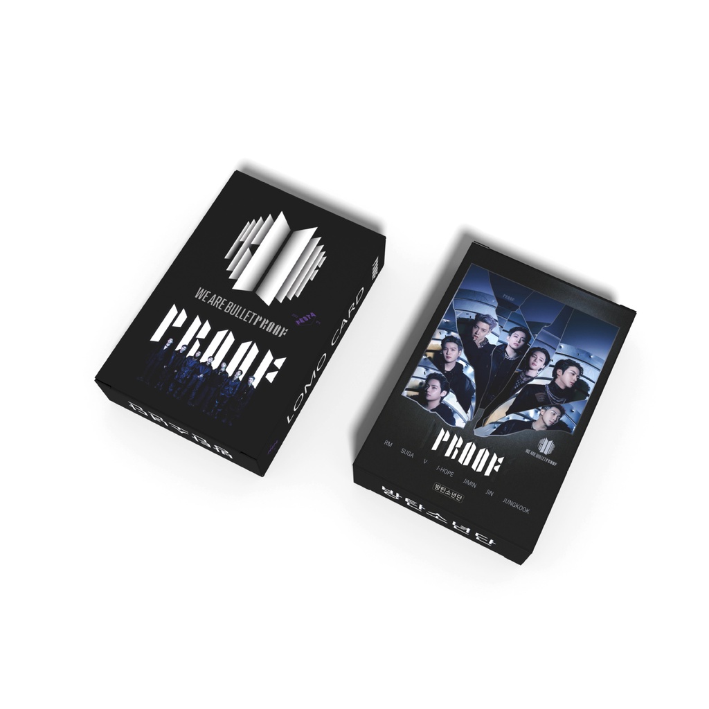 Set 55 Tấm Thẻ Ảnh Lomo Các Thành Viên Nhóm BTS