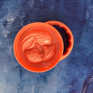 Khuôn trung thu nhấn Ngọc Lan con cá