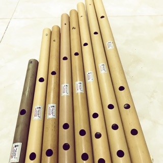 Bộ sáo trúc đầy đủ 8 tone MI -> FA (free ship)