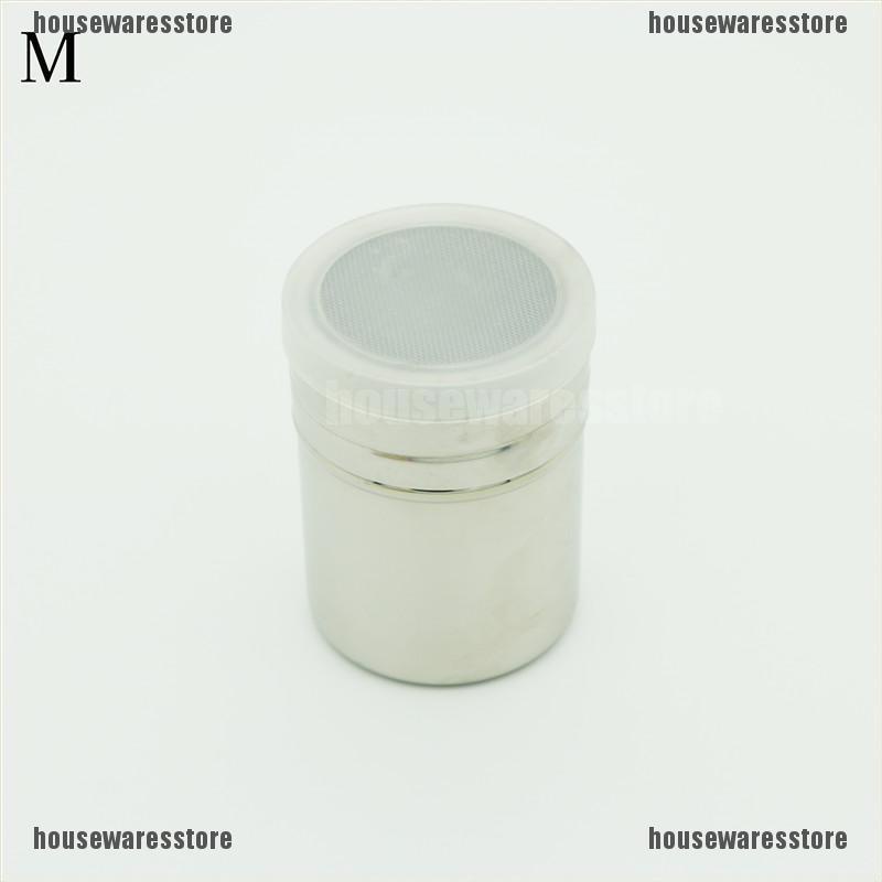 Dụng cụ rắc bột ca cao bằng thép không gỉ tùy chọn kích thước