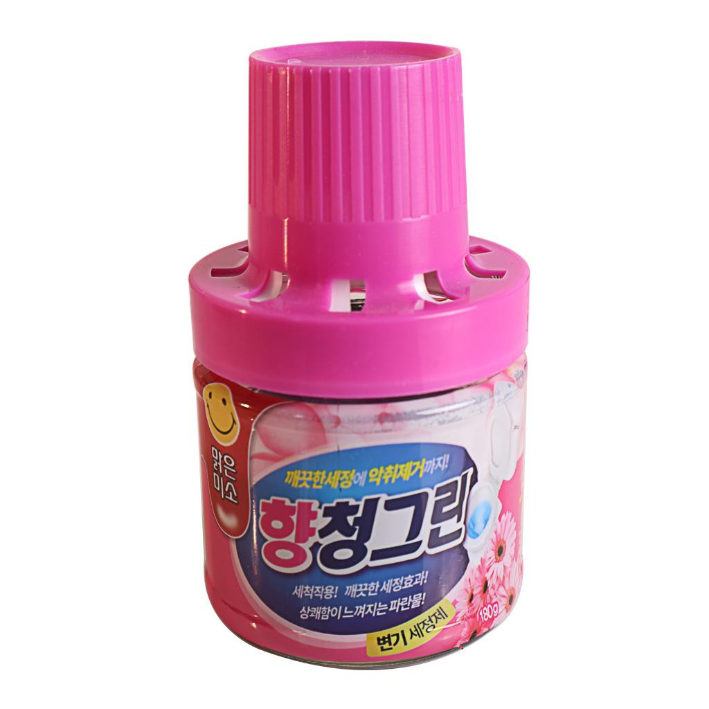 Sáp thả bồn cầu hương hoa sakura Hàn Quốc 180gr - sáp khử mùi Hàn Quốc - Toilet cleaner