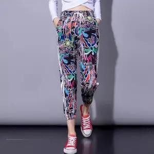 Quần Dài Eo Cao Thiết Kế Giản Dị Thời Trang Mùa Hè Dành Cho Nữ | BigBuy360 - bigbuy360.vn