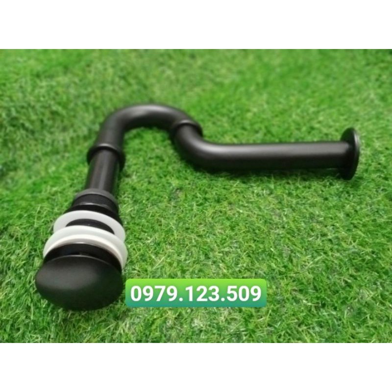 Combo lavabo + vòi + xả thuyền trắng đen cao cấp | BigBuy360 - bigbuy360.vn