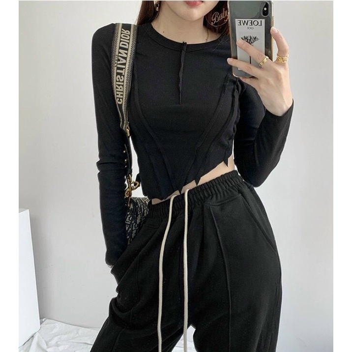 ÁO CROP TÀ CHÉO 2M 🦋