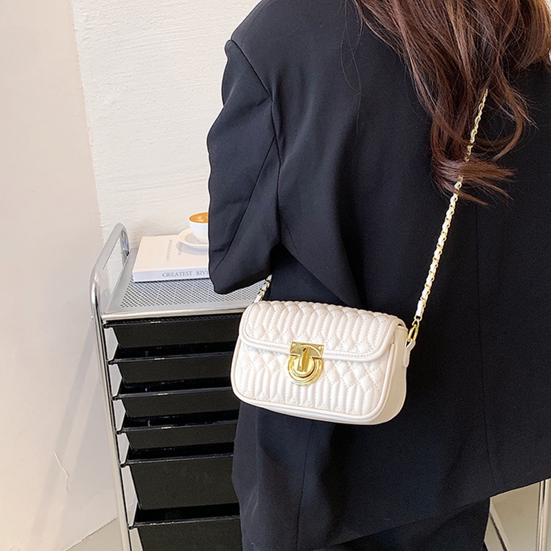 Túi đeo chéo IELGY dạng vuông cỡ nhỏ phong cách Hàn Quốc thời trang cho nữ