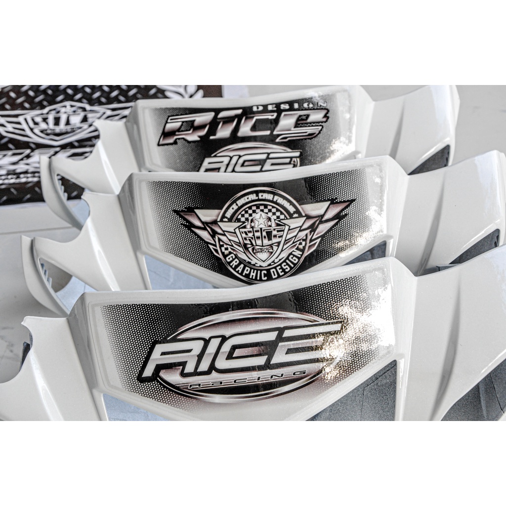 Tem Dán Hộp Đầu Sirius Rice decal Dành cho hộp đầu màu sơn Trắng Hoặc màu sơn bạc   )