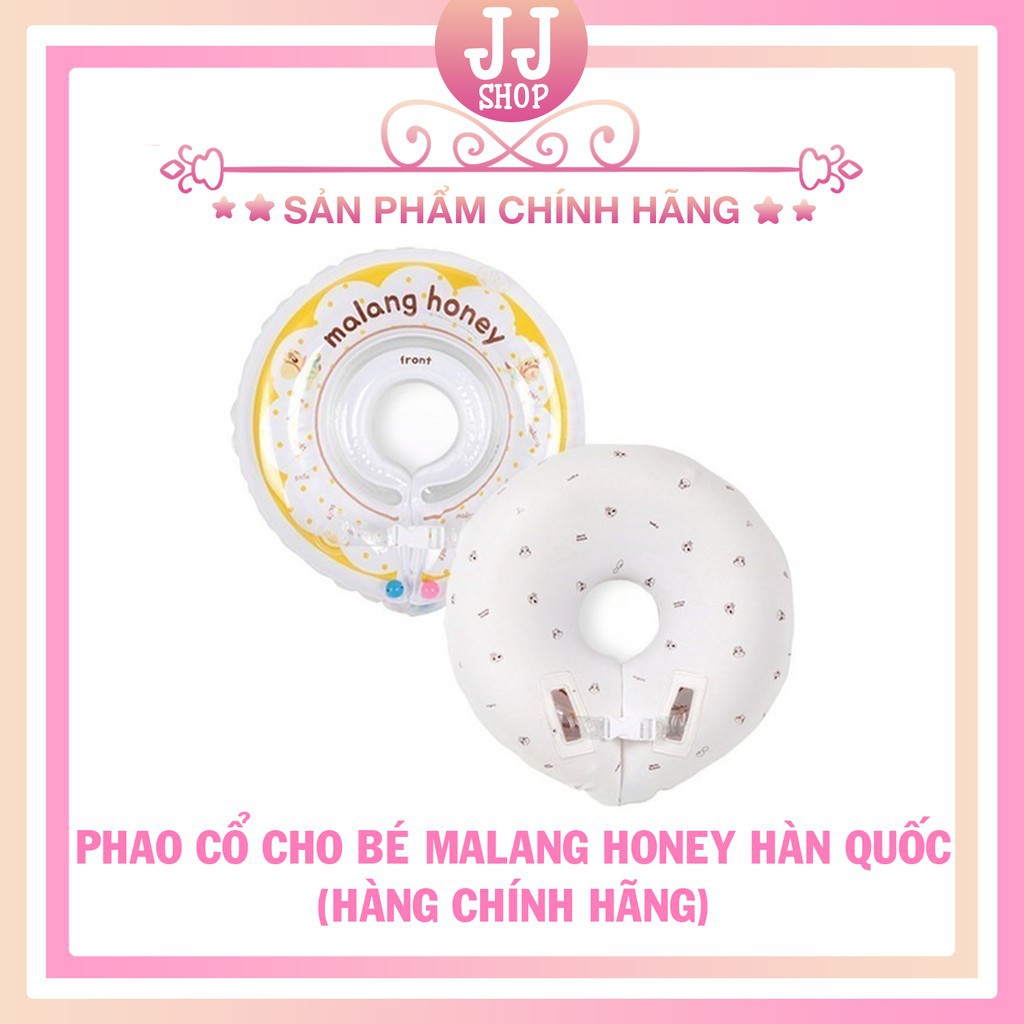 Phao bơi nâng cổ Malang Honey siêu mềm mại cho bé