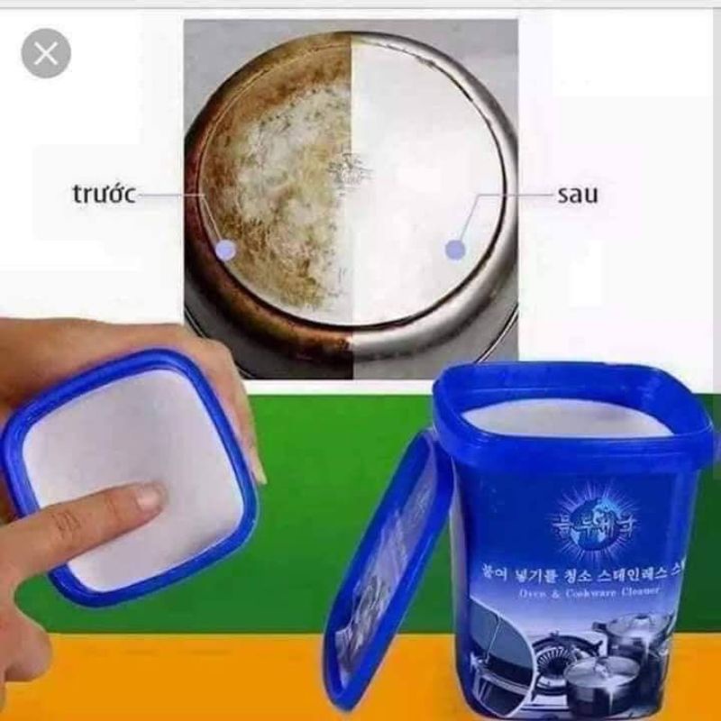 Kem tẩy xong nồi trắng sạch
