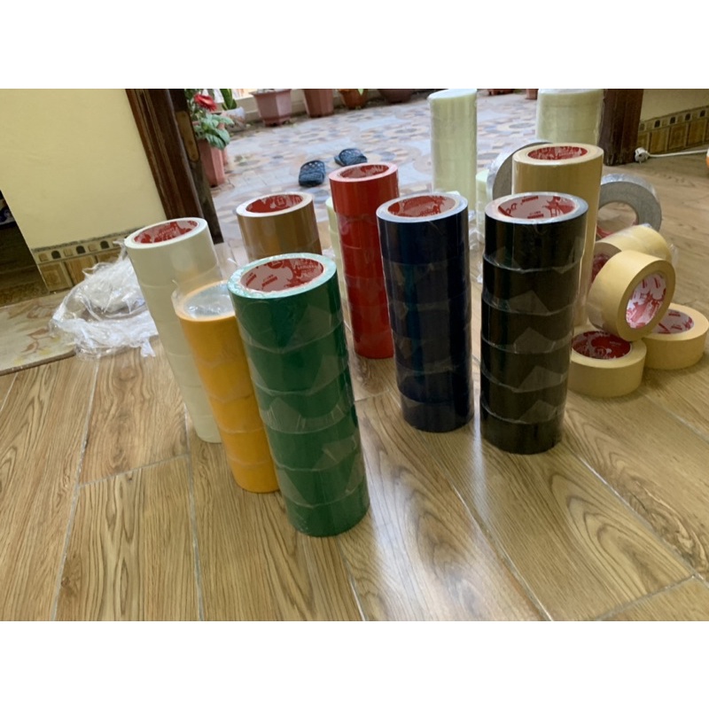 Combo 1 lốc băng dính vải siêu dính khổ 5cm x 10m