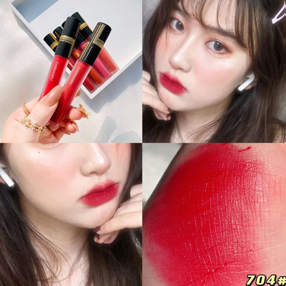 (Hàng Mới Về) Son Bóng 6 Màu Tùy Chọn Không Dính Cốc Chống Nước Tiện Dụng | BigBuy360 - bigbuy360.vn