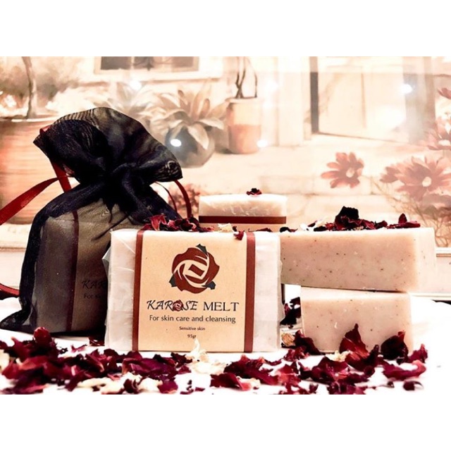 SÁP TẮM HOA HỒNG date mới