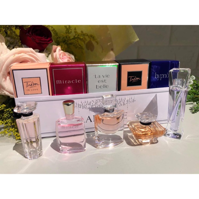 Set 5 chai mini Lancome