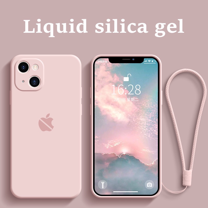 Ốp điện thoại silicon mềm chống sốc bảo vệ ống kính camera cho iphone 11 12 13 Pro max
