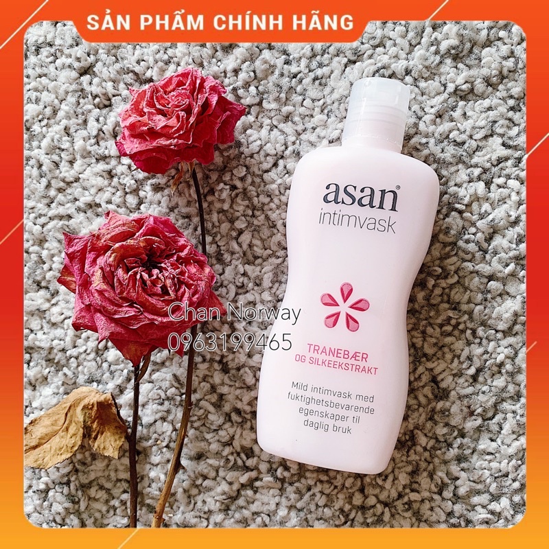Asan Intimvask Tranebær - Dung dịch vệ sinh Nauy