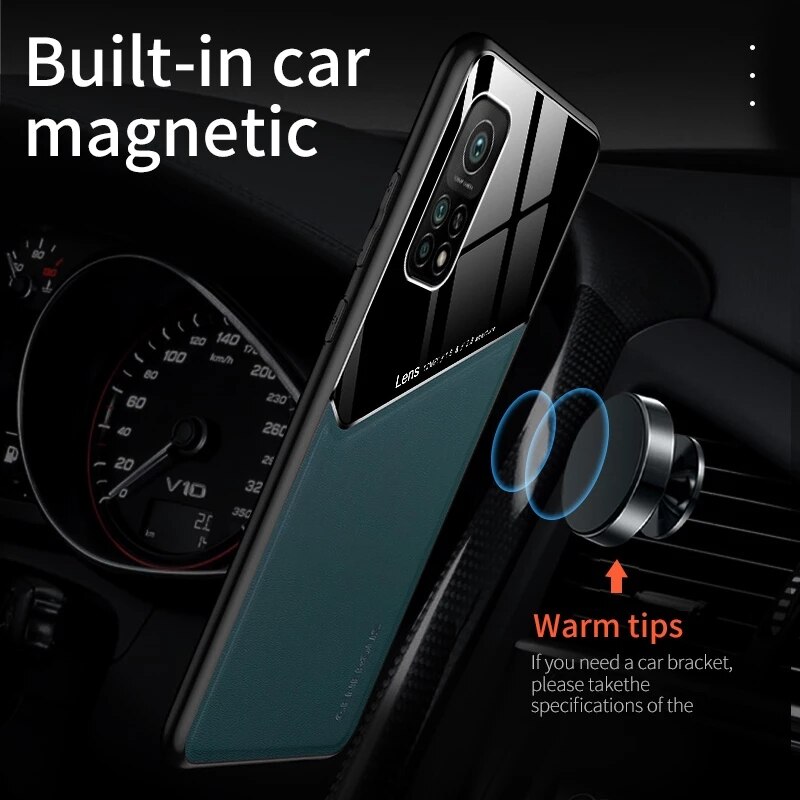 Jkc Ốp Điện Thoại Da Mềm Khung Silicon Từ Tính Chống Sốc Cho xiaomi mi 13t 10t t10 pro mi 10t pro