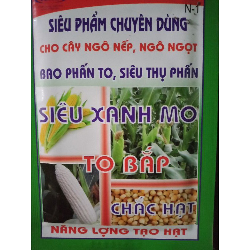 [CHUYÊN NGÔ] SIÊU XANH MO,TO BẮP,MẨY HẠT