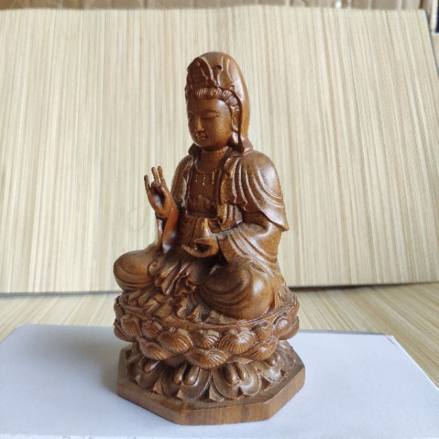 [ishop268] Tượng phật bà quan thế âm bồ tát ( 15x9cm) - Mua hàng an tâm