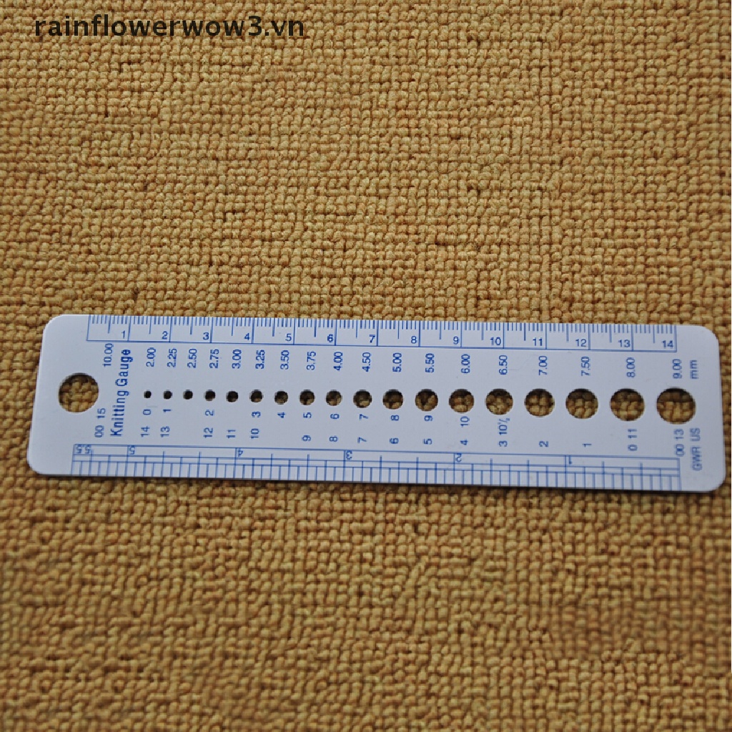 1 Thước Đan Len Kích Thước 2-10mm (US UK)