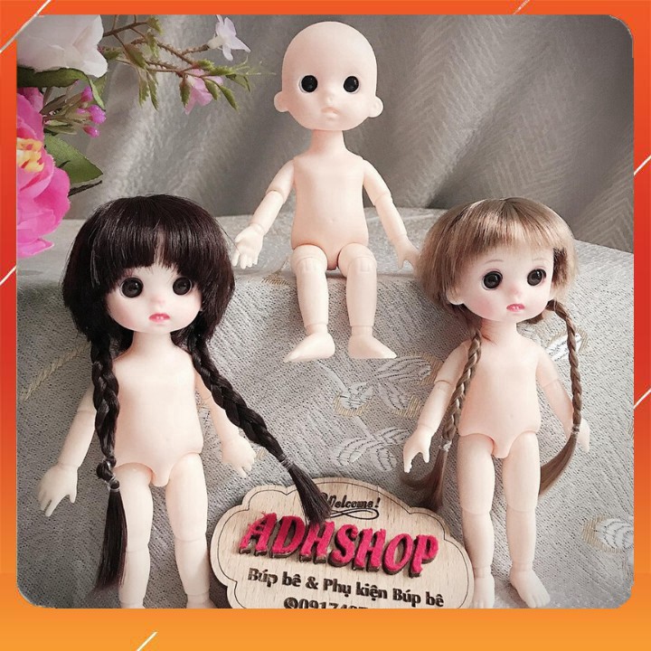 Búp Bê Em Bé Ngộ Nghĩnh Ob11 BJD 1/12 Cao 16cm 13 Khớp adhshop