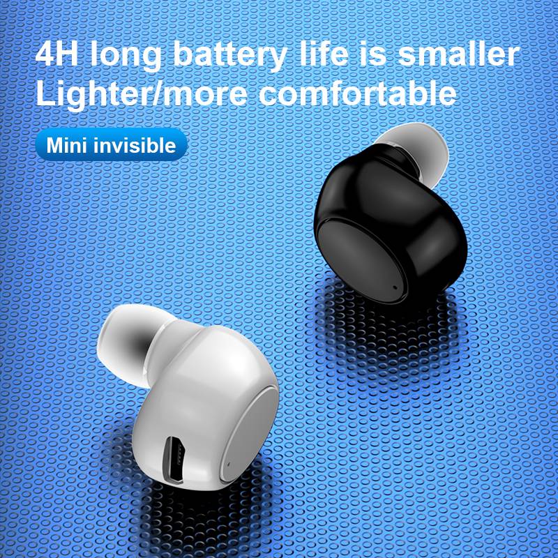 Dllencase Tai nghe không dây X6 mini kết nối Bluetooth 5.0 có mic