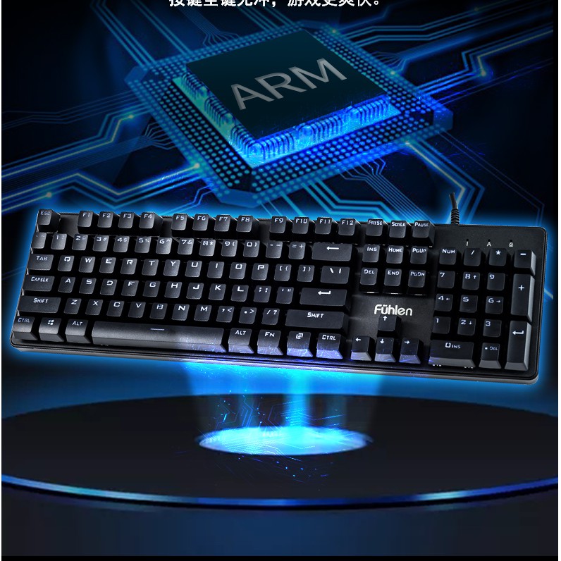 Bàn phím cơ Fuhlen G900L [Bảo hành 24 tháng] ♥️Freeship♥️ Phím cơ Fuhlen G900L Ninza phân phối | BigBuy360 - bigbuy360.vn