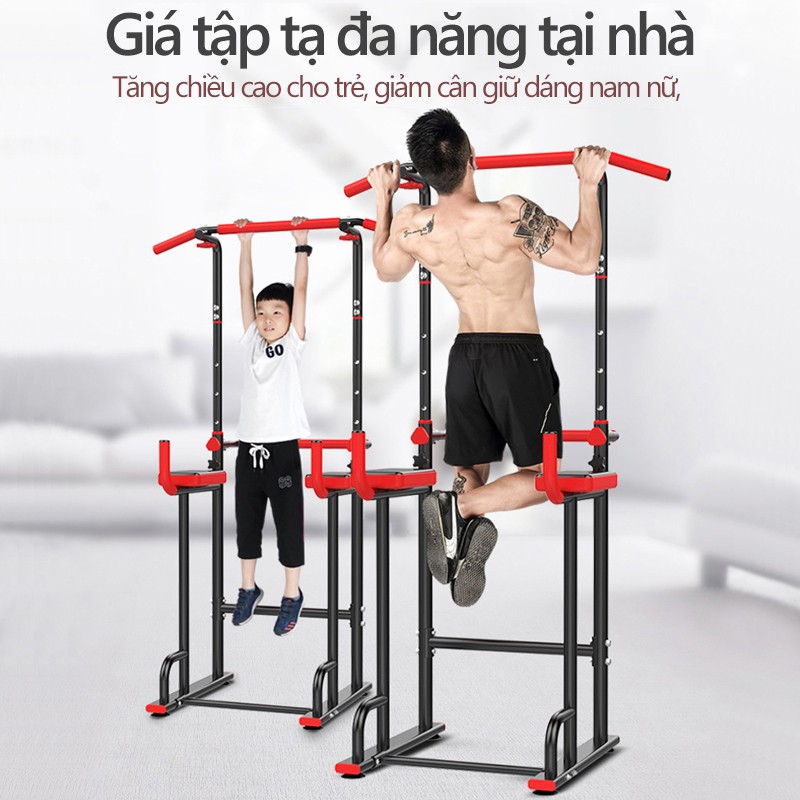 SP5008AXà đơn xà kép đa năng dụng cụ tập thể hình nâng cao thể lực độ bền dẻo dai bám tường tốt chống trơn trượt vinhthu